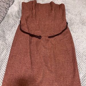 Molly NewYork vintage midi halter ribbed dress